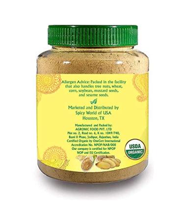 Jiva Organics Organic Ginger Root Powder 1 LB Bulk - Non-GMO - Cooking, Baking, Tea - 1 Pound - Buy Online on GoSupps.com