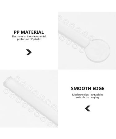 Orthodontic O-Rings & Ties - 40 Transparent Ligature Bonds for Braces | International Shipping - Buy Online on GoSupps.com