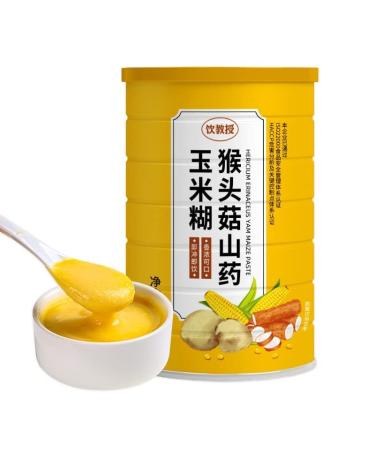 Hericium Erinaceus Yam Corn Flour 300g/can Corn Soup Pure Grains and Cereals As Meal Substitute Nutritious Breakfast Meal Substitute Instant Boiled Satiated Vegetables (1 CAN)