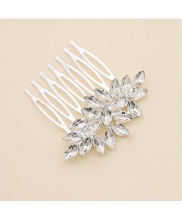 BEALIFE Delicated Gifts For Brides Elegant Wedding Hair Combs Sturdy And Durable Alloy Bride Wedding Hair Comb Made With Alloy - Buy Online on GoSupps.com