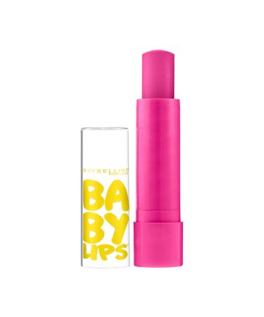 Maybelline Baby Lips Moisturizing Lip Balm 25 Pink Punch 0.15 oz (Pack of 9)