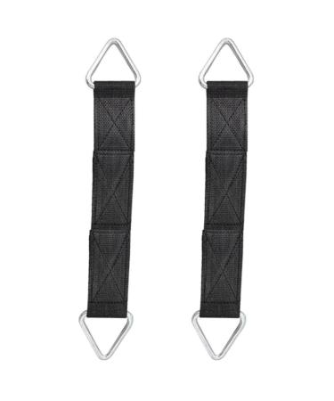 Houson 2 pieces heavy duty punching bag bracket punching bag hanging strap pocket hanger heavy bag hanging strap for boxing bags suitable for boxing
