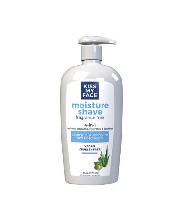 Kiss My Face Fragrance Free Shave Cream 11 Fl Oz