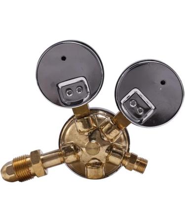 xorea Oxygen Gas Bottle Regulators O2 Reducing Pressure Inhaler Double Gauge Regulator Oxygen Tank Regulator - Buy Online on GoSupps.com