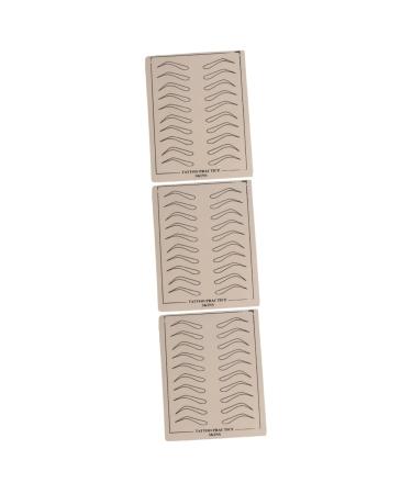 Angoily 18 Sheets Sunflower Headbands for Women Eyebrow Trimming Eyebrow Training Skin 6 Pcsx3pcs As Shownx3pcs