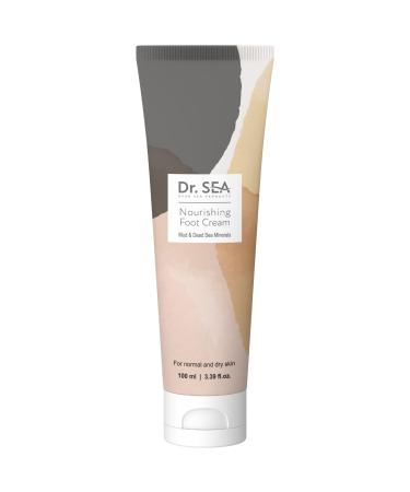 DR. SEA - Cr me Pieds Nourrissante la Boue de la Mer Morte & Huiles Naturelles - R paratrice & Hydratante - 100ml