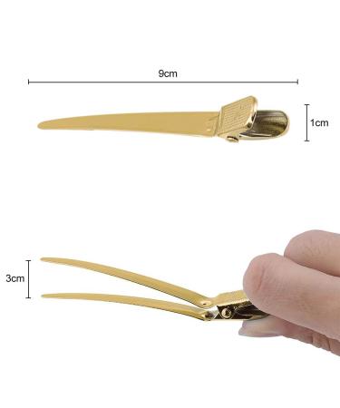 12PC Hair Styling Clips Set - Professional Salon Hairpins in 6 Colors | Durable Steel Hair Clips for Hairdressing - Buy Online on GoSupps.com