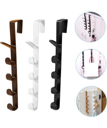 STOBAZA 6 Pcs Portable Hanging Rack for Clothes Cubicle Accessories Over Door Organizer Door Frame Nordic - Buy Online on GoSupps.com