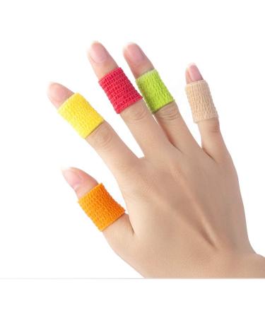 1 x 5 Yards Self Adhesive Elastic Bandage Wrap (12 Pack) - Multicolor Self-Adherent Tape for First Aid, Sports, Wrist, Ankle - 10 Colors - Buy Online on GoSupps.com