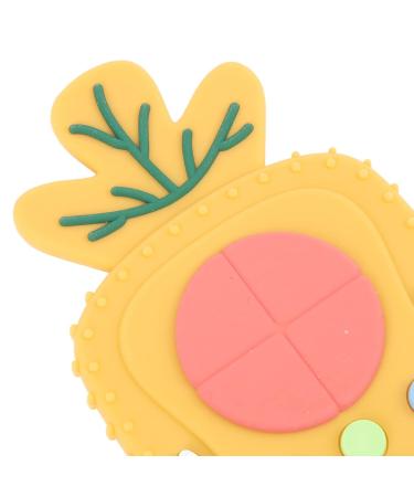 Remote Control Teething Toy  Soft Silicone Baby Chew Toys Relieve Sore Gums Versatile Enhances Oral Fit Reusable for Boys for Daily(Pineapple Model) - Buy Online on GoSupps.com