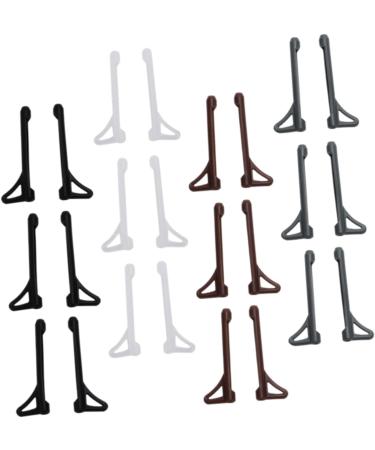 Uonlytech 48 Pairs Silicone Glasses End Lace - Protect Your Glasses with Nerd Wax Glass Holder & Ear Pebbles - Ideal for Kids & Adults - Buy Online on GoSupps.com