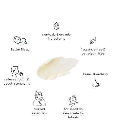 Irene Organics Organic Baby Vapor Chest Rub Clean Vapo Rub Made with Non Toxic Ingredients Organic Cough & Congestion Relief Balm Safe Natural Eucalyptus & Lavender Rub for Newborns & Kids 2 Ounce (Pack of 1) - Buy Online on GoSupps.com