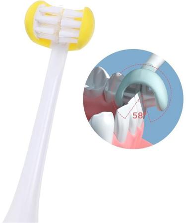 SUICRA U-Type Manual Toothbrush - Soft Bristle Yellow - Best International Shipping - Buy Online on GoSupps.com