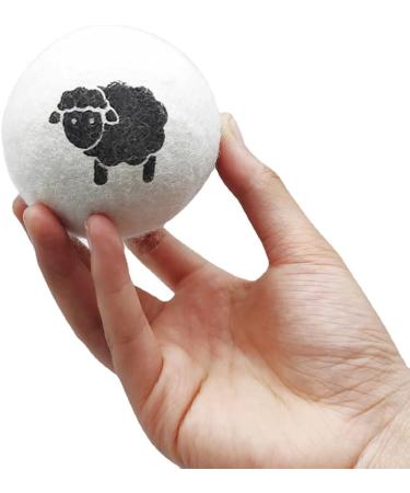Tiardey 6pcs Tumble Dryer Balls Wool Dryer Balls for Laundry to Reduce Drying Time Reusable Natural Fabric Softener - Buy Online on GoSupps.com