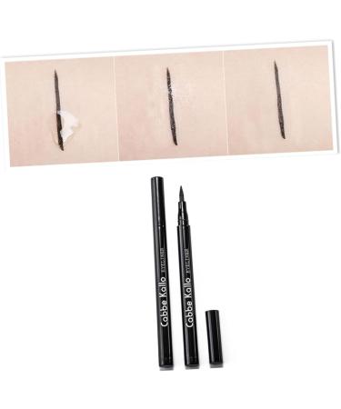 Angoily 10 pcs Eyeliner Cosmetics -proof Makeup Pen Dry Tool for Gel Women Black Fast Ladies 1 count (Pack of 1) As Shownx2pcs - Buy Online on GoSupps.com
