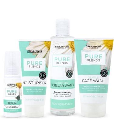 Creightons Pure Blends Light Moisturiser (100ml) - Nourish and hydrate dry sensitive skin with chamomile and cotton seed extract. 0% Fragrance dermatologically tested. - Buy Online on GoSupps.com