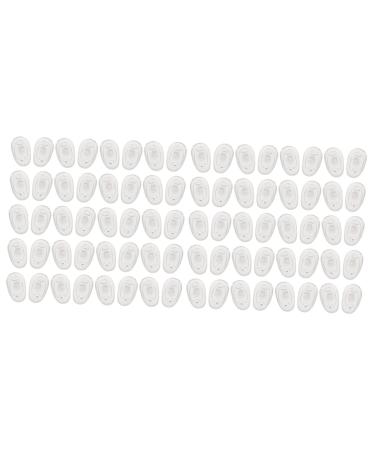 Healeved 40 pairs of screw glasses with non-slip silicone-nose pads glasses pads made of silicone nose protection for glasses glasses nose protection glasses bridge pad kits.
