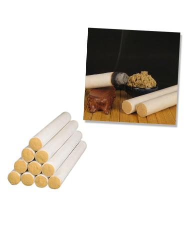 Beaupretty 10st Chinese Moxa Chinese Moxibusion Moxa acupuncture acupuncture acupuncture rod Moxa-sticks Moxibusstigstripe Gold medium as shown