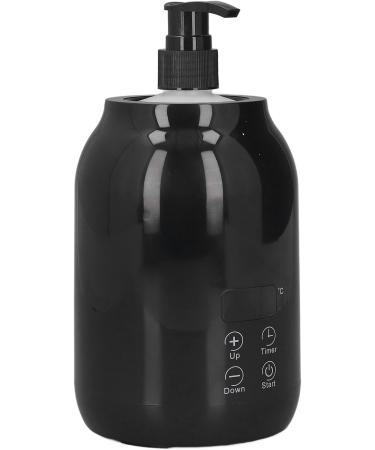 LED Display Lotion Massage Oil Warmer Adjustable Temperature & Timer UK Plug Portable Design Electric Warm Lotion Dispenser Good for Salon (Black) - Buy Online on GoSupps.com