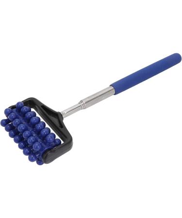Verdant Touch Adjustable Massage Back Roll - Telescopic Muscle Roller for Relaxation | Dark Blue - Buy Online on GoSupps.com