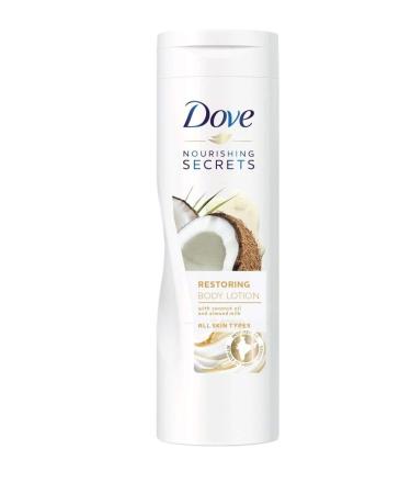 Dove Body Lotion - Restoring Ritual Coconut & Almond - for all skin types - Pack of 3 (3 x 250 ml)
