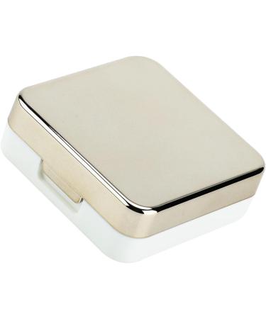 JTLB Reflective Cover Contact Lens Case Set - Cute Gold Travel Kit Box for Eye Care - Buy Online on GoSupps.com