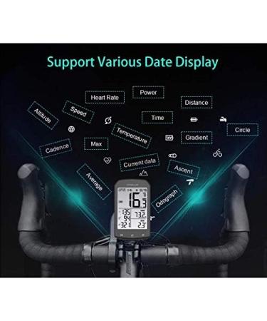 Cycplus GPS Bicycle Computer - Waterproof Wireless Speedometer & Mileage Counter with Ant+ - 2.9 LCD M1+ Z1 - Buy Online on GoSupps.com