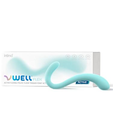 VWELL Flex Pelvic Floor Muscle Trigger Point Activator with Dual Active & Flexible Shaft Relaxer Tool Knot Scar Tissue Tender Point Myofascial Release Tightness Spasm Pain Relief for Women