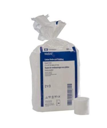 Covidien 3489 Webril Cotton Undercast Padding Regular Finish 6" x 12' Size (Pack of 6)