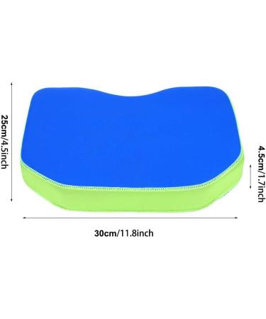 Memory Foam Kayak Seat Cushion 11.8x9.8inch with Suction Cups - Blue | For Kayaking, Fishing, Camping - Sit Comfortably on Canoe or Boat - Buy Online on GoSupps.com