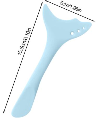 Multifunctional Makeup Aid Reusable Lipstick Eyeshadow Applicator smudgefree tool for beginners and masters eyelid protector application precision for lower Blue - Buy Online on GoSupps.com