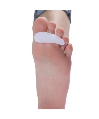 Buy 2 Pairs Silicone Gel Toe Separators - Hallux Valgus Correction Bunion Pain Relief Unisex Foot Care Toe Spreader - Buy Online on GoSupps.com