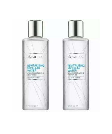 2x Anew Revitalising Micellar Water with Hyaluronic Acid - 200ml(400ml)