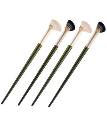 4pcs Nose Shadow Brush Angled Concealer Brush Angled Makeup Brush Eye Makeup Nose