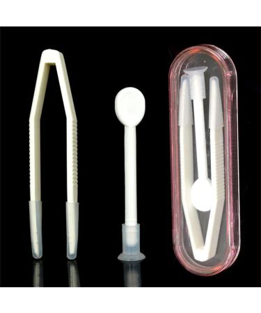 Buy Soft Antibacterial Contact Lens Inserter/Remover Tweezers & Case Kit (Pink) - International Shipping Available - Buy Online on GoSupps.com