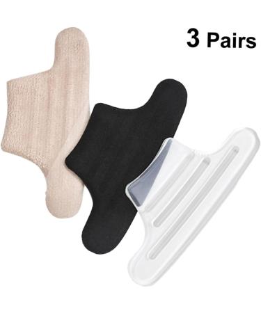 FRCOLOR 3 Pairs Feet Pads Anti-Wear Shoe Heel Grips & Stickers for Comfort | International Shipping - Buy Online on GoSupps.com
