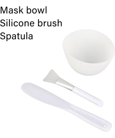 DIY Facemask Mixing Tool Kit Silicone Mask Mixing Bowl Set SPA Facial Mask Kit Home DIY Mask Mask Bowl and Brush Set Homemade Mask Mask Brush Applicator - Buy Online on GoSupps.com