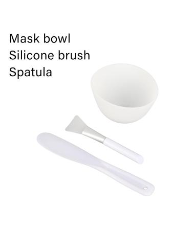 Sonew Face Mask Mixing Bowl Set | DIY Clay Mask Kit with Silicone Bowl Brush & Spatula | Home Salon Essentials - Buy Online on GoSupps.com