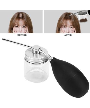 Hair Building Fiber Atomizer Strong Adsorption Rubber Pump Practical Flexible Black Hair Thickening Home Care Tools - Buy Online on GoSupps.com