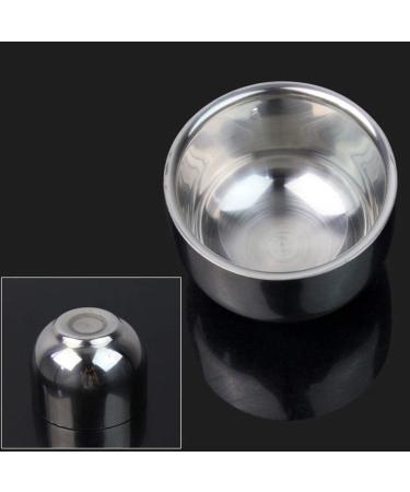 NUOBESTY Shaving Bowl Set | Safety Razor Beard Brush & Stainless Steel Mug for Men | Viking Revolution Travel Shave Kit - Buy Online on GoSupps.com