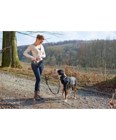 HUNTER Jasper Anti-Jerk Leash & Jogging Belt - Shock Absorber Reflective Red/Black & Red/Grey - One Size | Buy Internationally - Buy Online on GoSupps.com