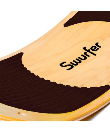Swurfer SwurfGrip Traction Pads for Wooden Surf Swing Brown