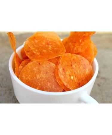 South Indian Food Ready to eat Tasty Delicious | Traditional Homemade Madurai BSR South Indian red Chilli Rice Papad - Papadam Snack for Meals 300Grams - Buy Online on GoSupps.com