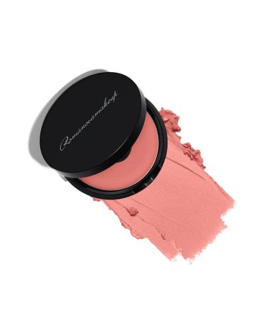 Sexy Cream Blusher GOOD GIRL. Fresh Healthy Glow Face Blush Makeup by Romanovamakeup. Creamy & Silky Texture Blends Easily Long Lasting Cute Cheeks for Women. Pink shade Ideal for All Skin Type.