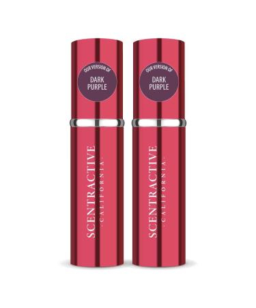 CA Perfume Impression of Dark Purple For Women Replica Version Fragrance Dupes Concentrated Long Lasting Eau de Parfum Spray Refillable Atomizer Bottle 0.17 Fl Oz/5ml-X2 MNTLE DARK PURPLE IMPRESSION 0.34 Fl Oz (Pack of 1)