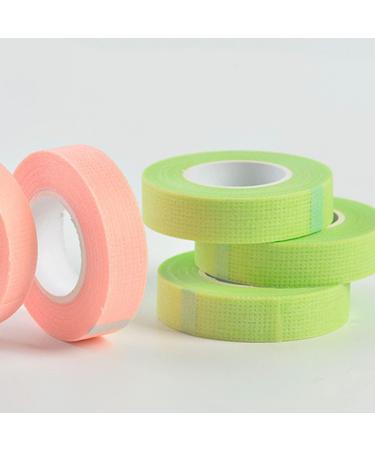 FRCOLOR 8rolls Tape Fabric Facial Tape Adhesive Fabric Tapes White Gaffers Tape White Gaffer Tape Adhesive Tape Lashes Tool Foam Lash Tape Cotton Swab Eyelash Cotton Stem 5.1x5.1cm Assorted Color - Buy Online on GoSupps.com