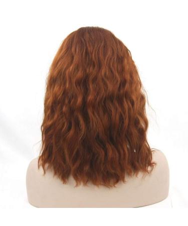 Shop BGHJUE Red Short Synthetic Wig for Women | Corn Hot Curls & Side Fringe | Pixie Cut | International Shipping Available - Buy Online on GoSupps.com
