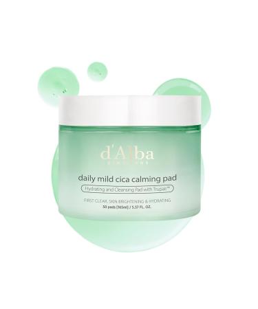 d'alba Piedmont Daily Mild Cica Calming Pad Calming and Soothing Pads Gentle Exfoliation