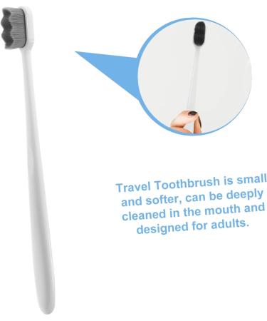 Soft Toothbrush Set - 4 Aesthetic Travel Brushes for Kids & Adults | Extra Soft Household & Cosmetic Cleaning | Wofashpuret - International Shipping - Buy Online on GoSupps.com