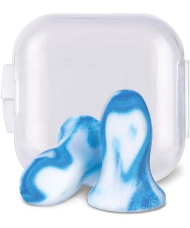 Flents Protechs Reusable Ear Plugs for Sleeping - NRR 28 Blue - 10 Pairs with Case - Made in the USA - Buy Online on GoSupps.com